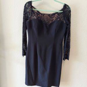 J S COLLECTIONS  nice black formal dress, size 8